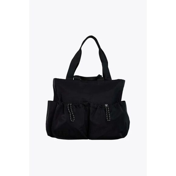 NWT Beis Sports Carryall Tote Duffle in Black